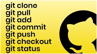 Git Commands Tutorial  Git Clone Add Commit Push Pull Checkout Branch Status [upl. by Dahsar46]