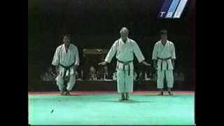 Hidetaka Nishiyama Intercontinental Cup in the traditional karate 2000 [upl. by Xirtaeb]