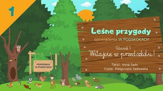 LEŚNE PRZYGODY  opowiadania W PODSKOKACH odc 1 quotWitajcie w przedszkoluquot AUDIOBOOK  JESIEŃ [upl. by Cid]