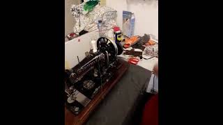 sewing machine Gritzner  how to thread the machine [upl. by Pinto]