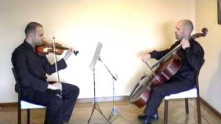 Duo Capricho plays Marcha de Haendel [upl. by Sukhum428]