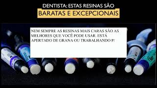 Dentista Resinas baratas e de excelente qualidade para facetas [upl. by Porty]