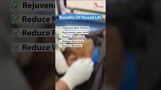 Benefits of Thread Lift  Face Lift shortsfeed [upl. by Srevart746]