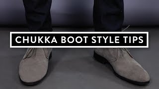 Combat Gent Presents Dress Smarter How To Wear Chukka Boots [upl. by Norab]