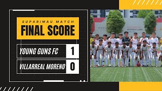 FULL MATCH VIDEO  YOUNG GUNS FC 1 VS VILLARREAL MORENO 0 [upl. by Joshuah705]