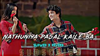 bhopurisong Nathuniya pagal kaile ba  Slowed amp Reverb pawansingh bhojpurilofi trending [upl. by Niabi]