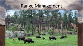 Rangeland  Range management  Types of Rangelands [upl. by Caril94]