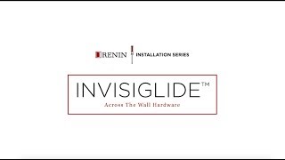 InvisiGlide™ Hardware Kit Installation Video [upl. by Llertram]