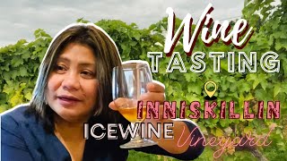 Wine Tasting Amazing  Inniskillin Icewine Vineyard Canadas Original Planted in 1978 [upl. by Capriola]