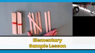 Elementary School Multisensory Math Lesson  Made for Math [upl. by Amocat]