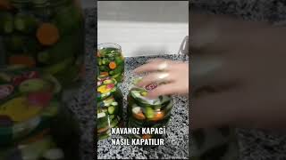 KAVANOZ KAPAĞI NASIL KAPATILIR [upl. by Lesna591]