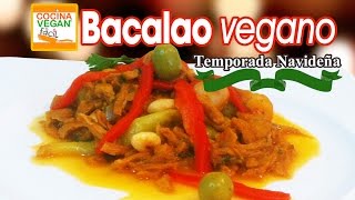 Bacalao sin pescado  Cocina Vegan Fácil [upl. by Minerva]