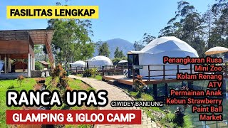 GLAMPING RANCA UPAS CIWIDEY BANDUNG  IGLO CAMP  BOBO CABIN RANCA UPAS  glamping rancaupas [upl. by Sayed]