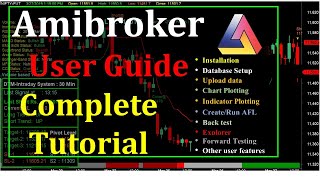 DTM Algo Amibroker Tutorial Professional Version Complete User Guide Series 2 Hindi amp English [upl. by Hamlet508]