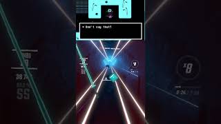 Beat Saber quotUndertale Waterfall themequot beatsaber undertale undertalewaterfall vr videogame oq3 [upl. by Rillings]