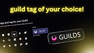 Unlock Rare Discord Guild Tags – Fast amp Easy [upl. by Nuris]