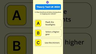 Give answer for n 5 sec  UK Theory Test 2024 youtubehighfive [upl. by Utir]