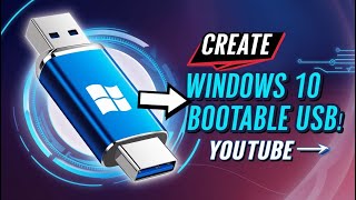 How to install Windows 10  Install Window 10 from USB  How to make bootable usb for window 10 [upl. by Ellerrad]