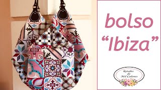 Bolso Fácil ibiza Tutorial DIY cómo hacer paso a paso y patrones o moldes gratis 033 [upl. by Nomled28]