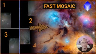 PixInsight How to Create a Mosaic in Just 5 Minutes Tutorial [upl. by Noitsuj]