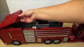 🚒🚨 Amazing Transforming Chad Valley Fire Engine into Fire Station Toy [upl. by Michelsen104]