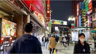 【4K】Tokyo Evening Walk  Shinjuku to Nishishinjuku Nov2020 [upl. by Mensch98]