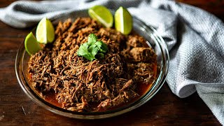 INSTANT POT BARBACOA A Chipotle Copycat Recipe [upl. by Esinart143]