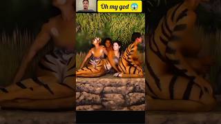 A real man turn into a tiger 😱American Got Talent shorts trending viral short agt [upl. by Monaco167]