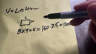 How To Calculate Water Volume In A Tank Or Drywell [upl. by Aihsema500]