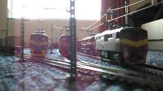 SAR Model Train with working catenary3 [upl. by Latyrc401]