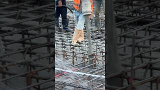 Slab Concrete Pouring youtubeshorts shorts short concrete construction cement stone [upl. by Anneh550]