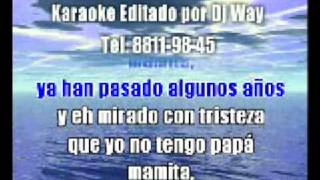 Mamita Pedro Fernandez karaoke [upl. by Cowley72]