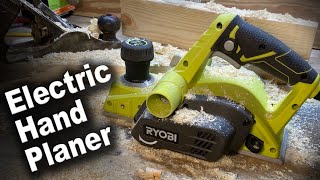 How to Use An Electric Hand Planer [upl. by Dorita824]