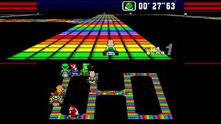 Super Mario Kart Hack Limited 13  in HD 169  SNES  bsnes [upl. by Sunda759]