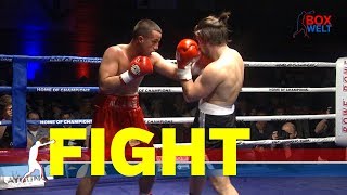 James Kraft vs Philipp Kolodziej  8 rounds light heavyweight  13042019  Hansehalle Lübeck [upl. by Emory]