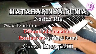 MATAHARINYA DUNIA  Nasida Ria Karaoke Qasidah Korg Pa300 [upl. by Lonne]