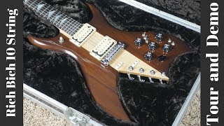 1980 BC Rich Bich 10String Custom Order Dusty Stone Demo [upl. by Tore279]