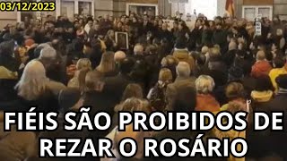 FIÉIS SÃO PROIBIDOS DE REZAR O ROSÁRIO [upl. by Nnylirak455]