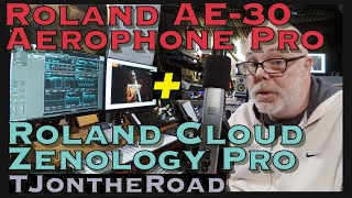 Roland Aerophone Pro  Roland Cloud  Zenology Pro [upl. by Ylas]