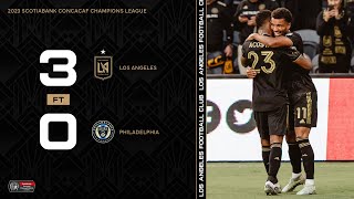 Concacaf Champions League Highlights  LAFC vs Philadelphia Union 5223 [upl. by Esyle387]