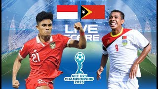 🔴LIVE SCORE  INDONESIA U23 VS TIMOR LESTE U23 I AFF U23 2023 [upl. by Gnah]