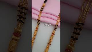 Gheru Mangalsutra💧onegramgold howtomakemangalsutraathome goldjewellery mangalsutra [upl. by Gayn]