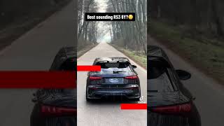 Audi rs3 sound tiktok viralvideo [upl. by Alenson]