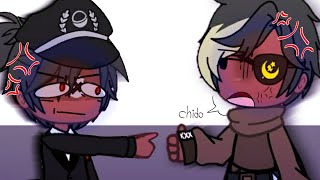 URSS y T Reich segun el fandom‼️ XD StarYT0 countryhumas Gacha  animacion GC [upl. by Lemart]