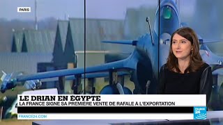 Rafale  signature attendue en Égypte malgré les critiques [upl. by Aenal]