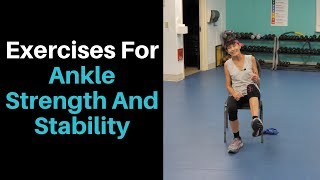 Ankle Strengthening Exercises For Seniors [upl. by Vickie]