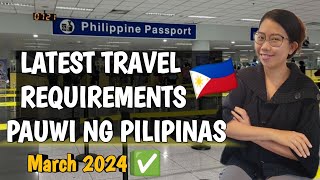 ETravel Updates Latest Requirements Going Back to the Philippines 🇵🇭 HanKay [upl. by Anertak]