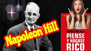 ✅️ Riqueza y Éxito PIENSE Y HÁGASE RICO Napoleon Hill Pequeño resumen del Libro [upl. by Suilenroc]