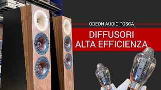 DIFFUSORI ad ALTA EFFICIENZA Odeon Audio Tosca [upl. by Naesed]