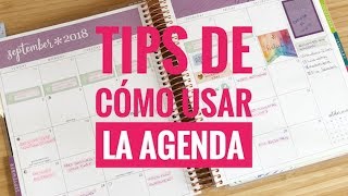 Trucos de cómo usar la agenda tips de organización [upl. by Urien372]